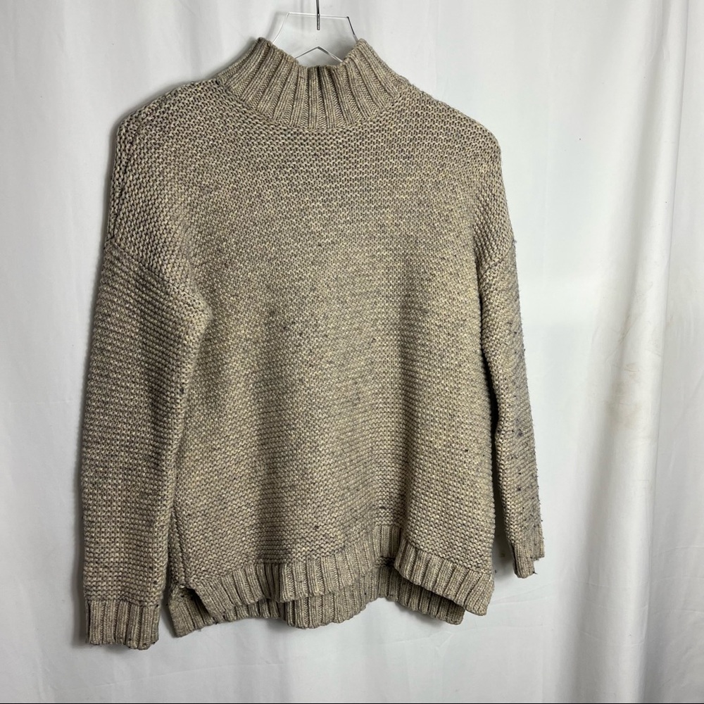 Marine Layer chunky knit cowl neck sweater size xs
